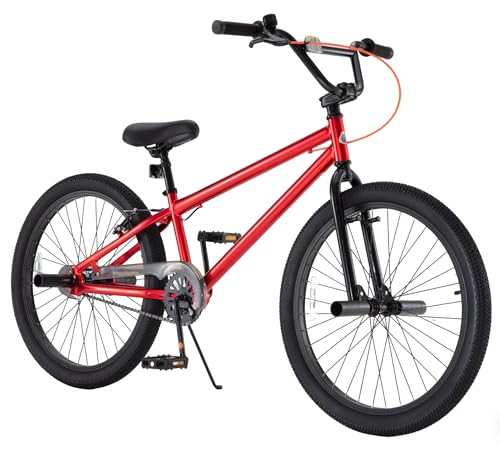 RoyalBaby 24 Inch BMX Freestyle Bike for 8-14 Year Old