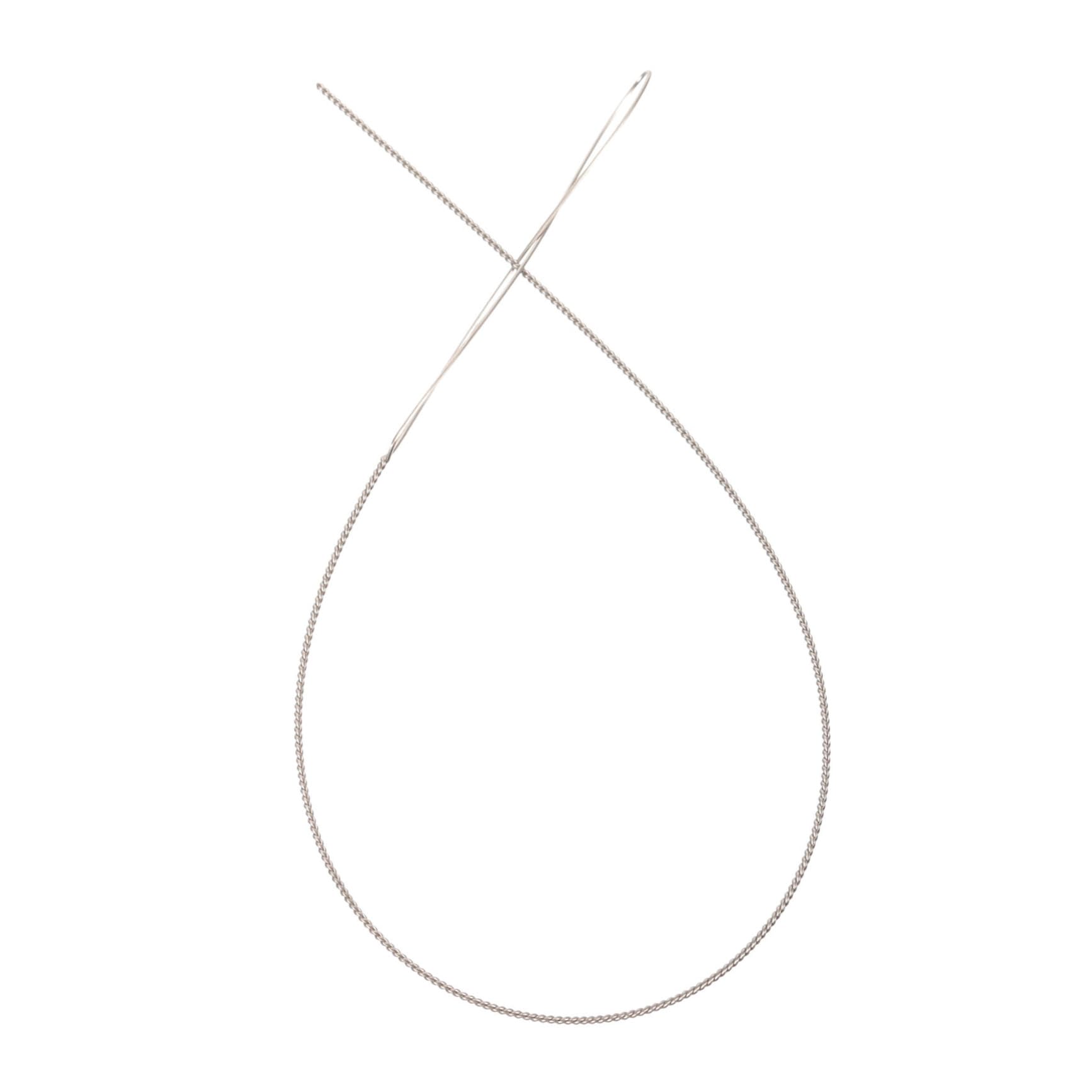 JEWEDECO Metal Bead Tools Long Beading Needle Jewelry Making Bead Needle for DIY Projects