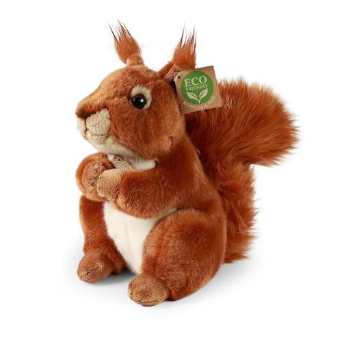 Teddys Rothenburg Kuscheltier Eichhörnchen braun 23 cm Plüscheichhörnchen Plüschtier