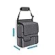 Smof Auto Organizer für Vordersitz/Beifahrersitz, Rücksitz-hängenden Autositz Organizer für Dateien, Bürobedarf, Rücksitz Organizer Kinder mit Separater Tasche für Laptop, Mehrere Taschen (Grau)