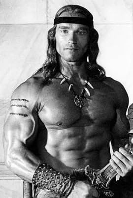 Miniatura 6 de Auténtica réplica de espada Conan Atlante forjada a mano hecha a mano de acero 1095 plegada de acero fuerte con funda de cuero y par de muñequeras