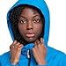 Mac in a Sac Origin Women's Lightweight Waterproof Rain Jacket with Hood - Packable Breathable Raincoat - Color Ocean Blue - Size S