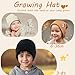 vidsel 100% Cotton Toddler Beanie Hats for Baby Boys Girls Kids Infant Winter Hat Soft Warm Knit Cuffed Caps