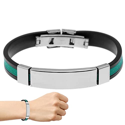 Tebinzi Lymph-Unclog, braccialetto magnetico regolabile, alla moda, per mare, par, campeggio, escursioni, regali per uomini e ragazzi