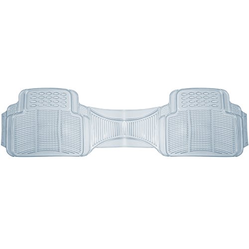 All-Weather Rubber Floor Mat Liner - for Autos - Built to Last Clear Rear Runner