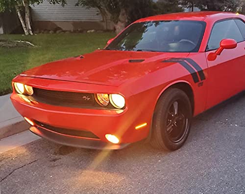 Kit de lámparas LED amarillas para Dodge Challenger 2008-14 miniatura 5