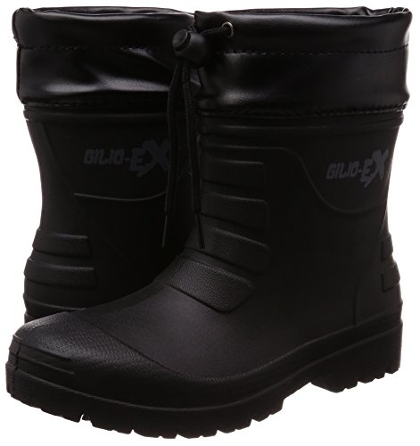 [ギリオ] エアーラバーブーツショート women’s 6434 ブラック 23.0~23.5 cm 7枚目