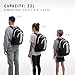 Originator Small Backpack for men and women, athletic book bag with laptop sleeve