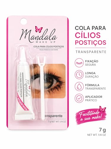 Cola Transparente para Cílios Postiços Mandala