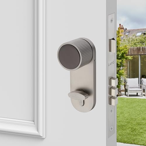 Image of LAPO Mortice Lock for Main Doors, 60x85 Lock Body, Compatible with 30-50mm Door Thickness, 70mm Cylinder, 3 Brass Keys, Left-Right Door Fitment, Matt Finish, 3 Years Warranty - 317