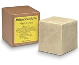 Raw African Shea Butter Bulk 5 lbs Block 100% Pure Unrefined Natural Ivory / White From Ghana DIY Crafts, Body, Lotion, Cream, lip Balm, Soap Making, Eczema, Psoriasis And Aid Stretch Marks