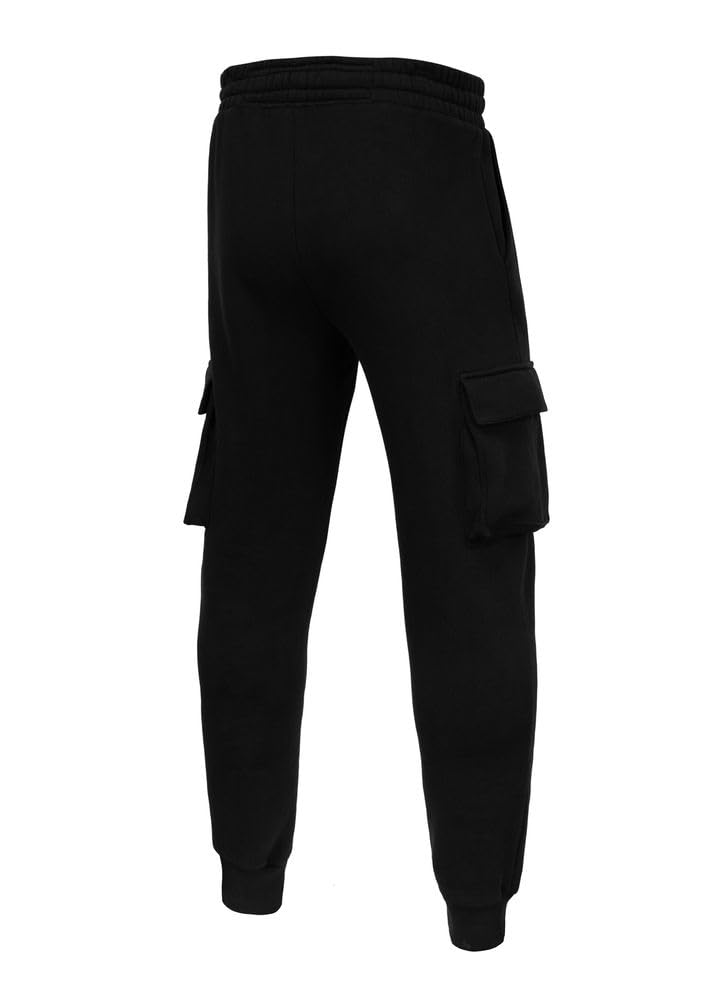 PITBULL Męskie spodnie do biegania Cargo Cypress Sport, slim fit, kieszenie boczne
