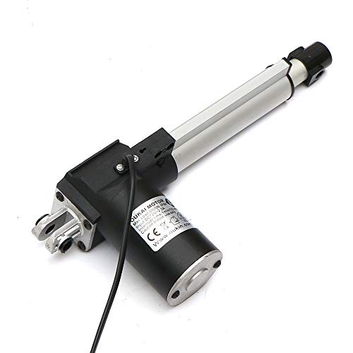 OUKANING Linear Motion Actuators 6000N DC 12V - Linear Actuator Maximum Lift 5mm/s Electric Sofa Linear Actuator for Recliner TV Table Lift Massage Bed Electric Sofa(Stroke Length 500mm/20in)