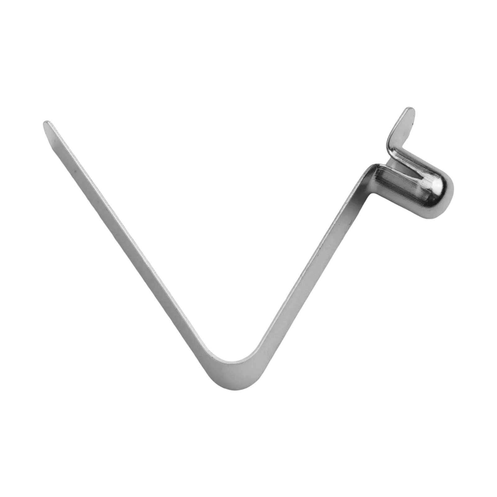Clip a molla per canoa kayak pagaia 5,5 mm acciaio argento 100 pezzi