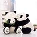 VOUNEDA Peluche Panda,Peluche Animali Pelosi Bambola pezza Morbida,Bambole Giocattolo Peluche Bambini,1PC Bambini Simpatico Panda farcito Morbido Regalo Compleanno Regalo di Peluche Bambino