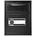 VEVOR 1.7 Cub Depository Safe, Deposit Safe with Drop Slot, Electronic Code Lock and 2 Emergency Keys, 13.77''x11.81''x17.71'' Business Drop Slot Safe for Cash, Mail in Home, Hotel, Office