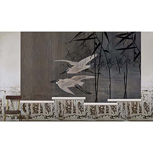 Papier peint lac chinois lavable pour masquer les défauts de mur - 5