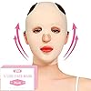 JLK-ZHOU Reusable Facial Slimming Mask Anti Wrinkle V Full Face Lifting Chin Cheek Lift up Slim Belt Band Strap Slimming Thin Mask Sleeping Belts (Full Face Belts)