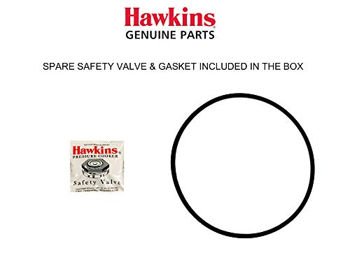 3 Litre Wide Hawkins Classic Aluminium Pressure Cooker -Stovetop Pressure Cooker - Image 3