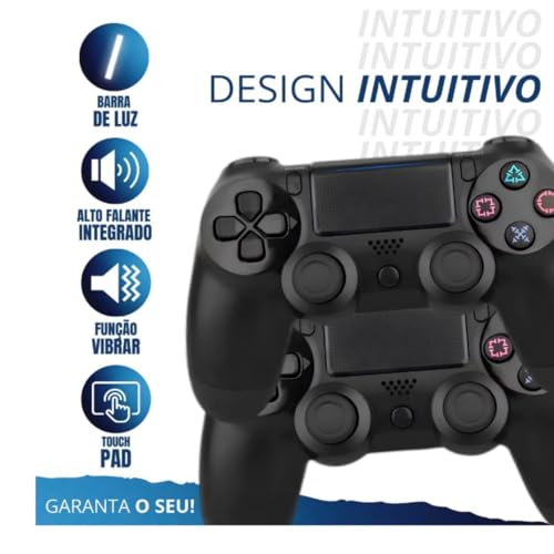Controle Gamer Universal para Consoles TVs Samsung LG TCL Philips Android Google TV PS4 Gaming Now A