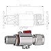 N Type Lightning Arrestor 0 to 6 GHz (N-Male/N-Female) 50ohm,Protects 3G, 4G, LTE,GPS, 2.4GHz /5GHz 900MHz, Ham Other Outside Antennas