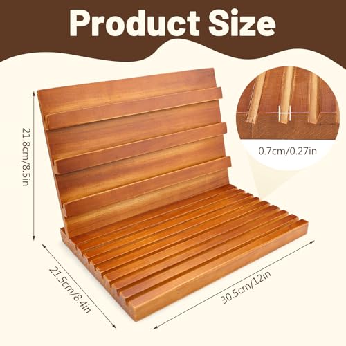 Soporte de madera para monedas, 11 niveles, capacidad para 80 monedas miniatura 2