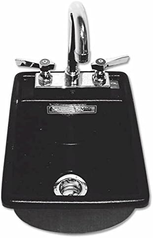 Compact Sanitizing Hand Sink With Faucet Deck (FUACET NOT INCLUDED)