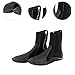 5mm Neoprene Snorkeling Boots with Zipper for Scuba and Water Sports, 6