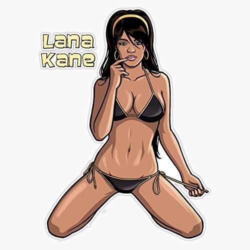 Lana Bikini Sticker Bumper Sticker Vinyl Decal 5'