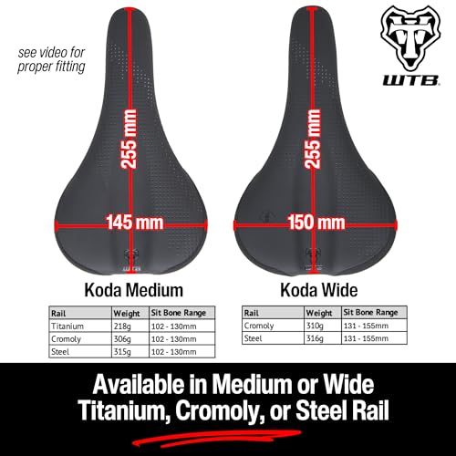 Selle de vélo Koda large anti douleur pour éliminer la pression