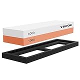 100% Zufriedenheit Service: Die Verwendung unseres Schleifsteins kann die Lebensdauer des Messers verlängern. Wir versprechen Ihnen die beste Qualität aller Schleifstein und einen freundlichen Kundenservice. Es eignet sich als Familie Überraschungsgeschenk.