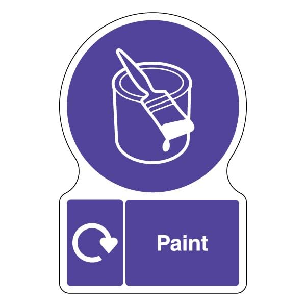 Panneau de sécurité lisible V Safety WRAP alu pour entrepôt