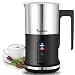 NWOUIIAY Espumador de Leche 3 en 1 Espumador de Leche Eléctrico 500W Vaporizador de leche 240ml Espuma Caliente/Fría Calentar Leche para Café Latte Capuchino