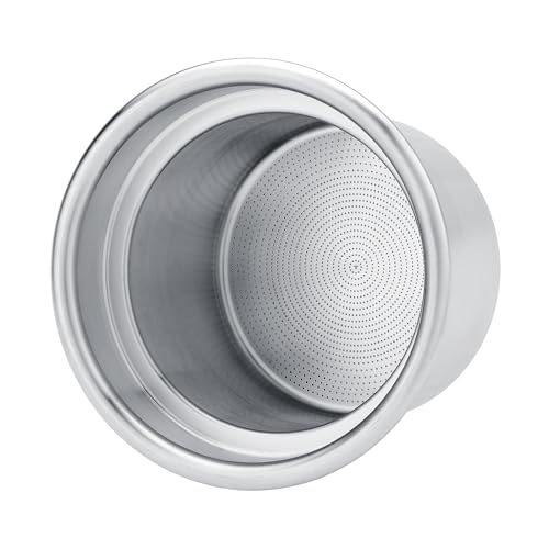 Image of Normcore 54mm to 45.5mm Step-Down Portafilter Basket Kit, CNC-machined From a Solid Block of 304 Stainless Steel, 0.18mm Holes, Includes Dosing Funnel, 45.5mm Puck Screen, 200 Papers Filter