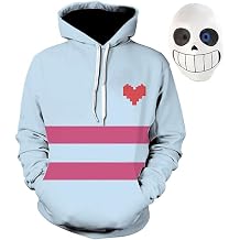 AwwwCos Cosplay Costume Hoodie Jacket Coat Sweatshirt Pullover with Mask Halloween Outfit