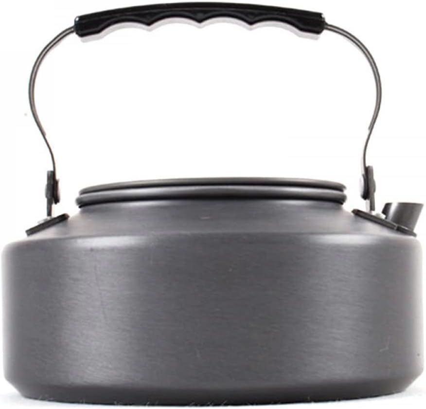 Camping Kettle 1.1L Camping Tea Coffee Pot Lightweight Outdoor Mountaineering Equipment Portable Teapot