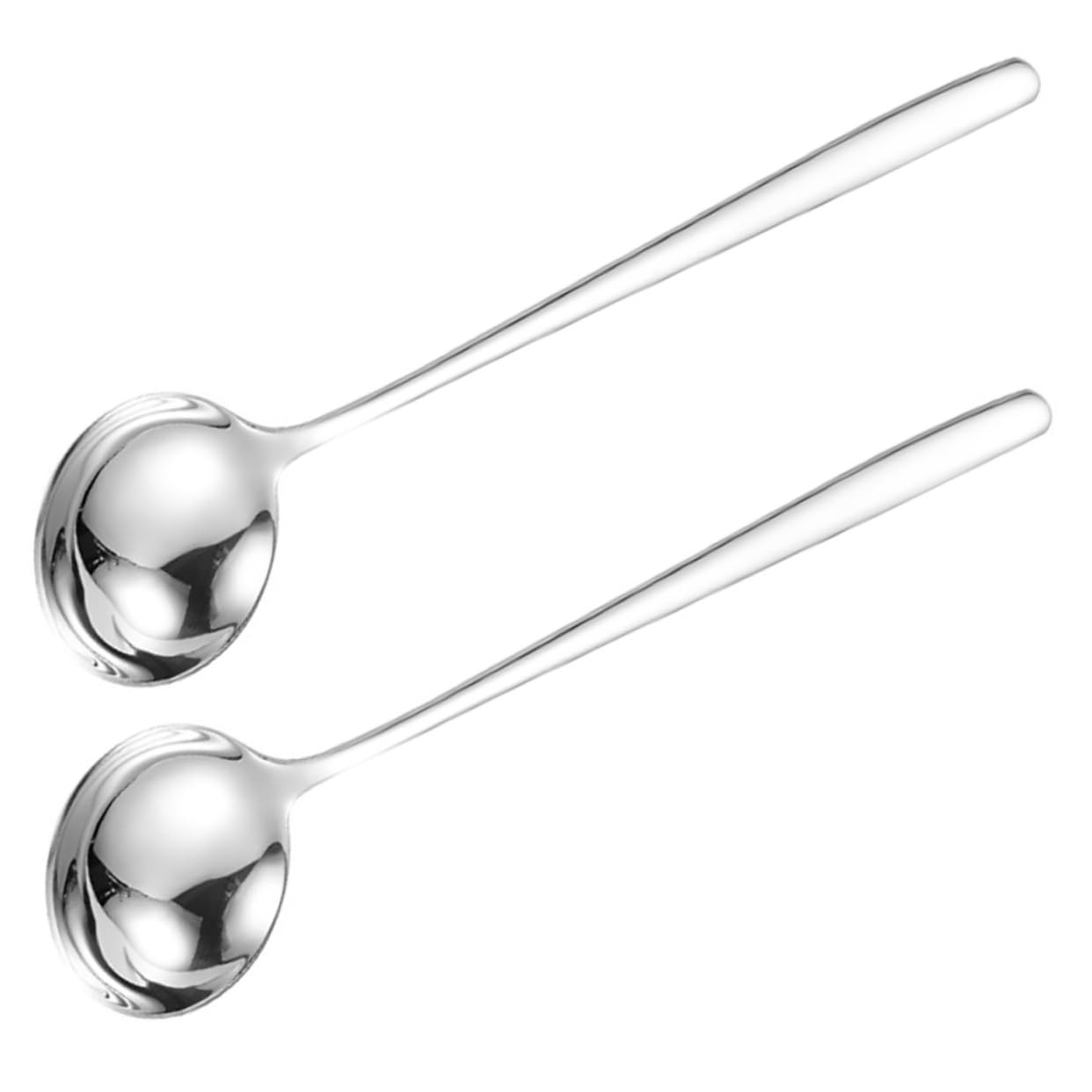 Amosfun 6 Pz Cucchiaio in Acciaio Inossidabile Cucchiaio Di Riso Da Minestra Multifunzione Di Porridge Paletta Da Tè Cucchiai Da Mestolo Cucchiai Per Mescolare Silver