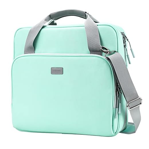 Losong 3 Ring Zipper Binder 3 Inch D-Ring, Binder with Strap 600 Sheet Capacity & Multi-Pockets School and Office Binder Organizer, Compatible with 13-Inch MacBook(Patent Design Light Blue)