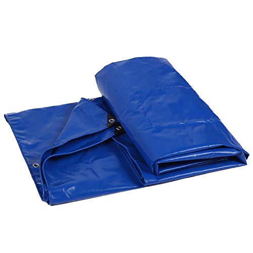 Preisvergleich Produktbild AOHMG Plane Wetterfest Gewebeplane mit ösen, Wende-Balkon-Markisen-Außenmarkise Regensicheres Tuch 22 Mil dick,9.9x13.2ft / 3x4m