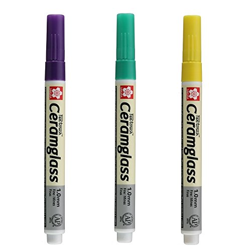 サクラクレパス ペイントマーカー セラムグラス 細字 リゾート風カラー3色 GKS-3C