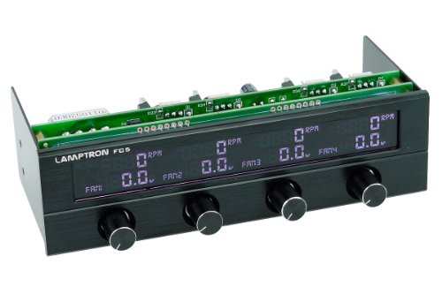 Lamptron FC5 V2 Fan Controller 13,3 cm (5,25 Zoll) schwarz