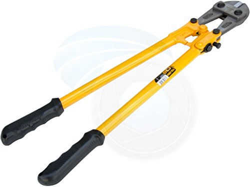 TOLSEN Bolt Cutters Heavy Duty, Bolt Cutter for Padlocks, Lock Cutter Heavy Duty Chain, Rods, Rivets, Locks and Wire Cutter - Ergonomic Non-Slip Handle Bolt Cutter (24")