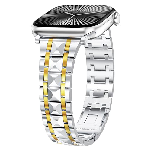 Bracelet Apple Watch femme 38 40 41 42 44 45 46 49 mm métal Series Ultra SE