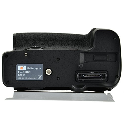 DSTE Multi-Power Battery Grip Pack With Wireless Remote Control Compatible for Nikon D7000 as MB-D11 SLR Camera + 2pcs EN-EL15 Li-ion Battery