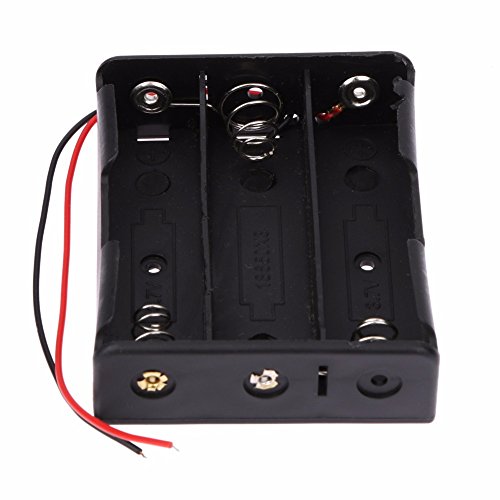 3S 18650 Battery Holder Case Box For 3X 18650 12V Li-Ion With 6" Wire Leads By Envistia Mall #TOP4