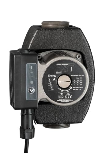 HST | Heizungspumpe | Umwälzpumpe | HST EPC 25-12/180 mm | 6 Meter Förderhöhe | 3-stufig