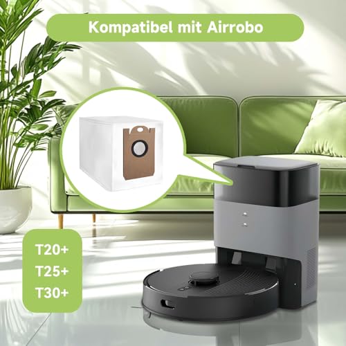 Image of WAIKAS Dust Bags for Airrobo & FIXR Robot Vacuum, 20-Pack
