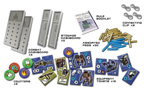 Battle Systems Core Space Dashboards de Juego de Mesa miniatura 3