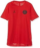 Nike Dry fabric NIKE PSG Y NK Dry SQD Top SS GX CL Camiseta de Manga Corta, Unisex niños, University Red/Black/Black, XS