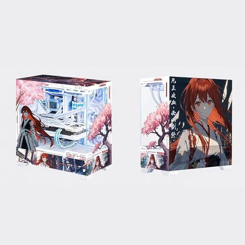 Cajas De Computadora, Caja De Juegos De PC De Torre Media M-ATX/ATX/ITX - Puerto Frontal De E/S USB 3.0/Tipo C - Vista Panorámica De 270° - Panel De Vidrio Templado - Personalización Privada